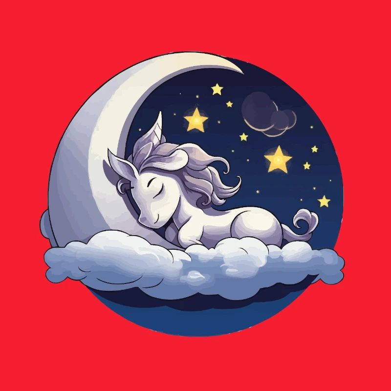 Moondream Unicorn on Cloud