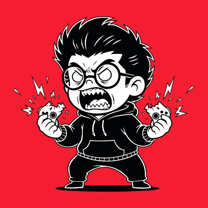 Gamer Anger Controller Broken Rage