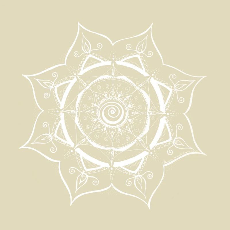 Conception de toile d’araignée Mandala
