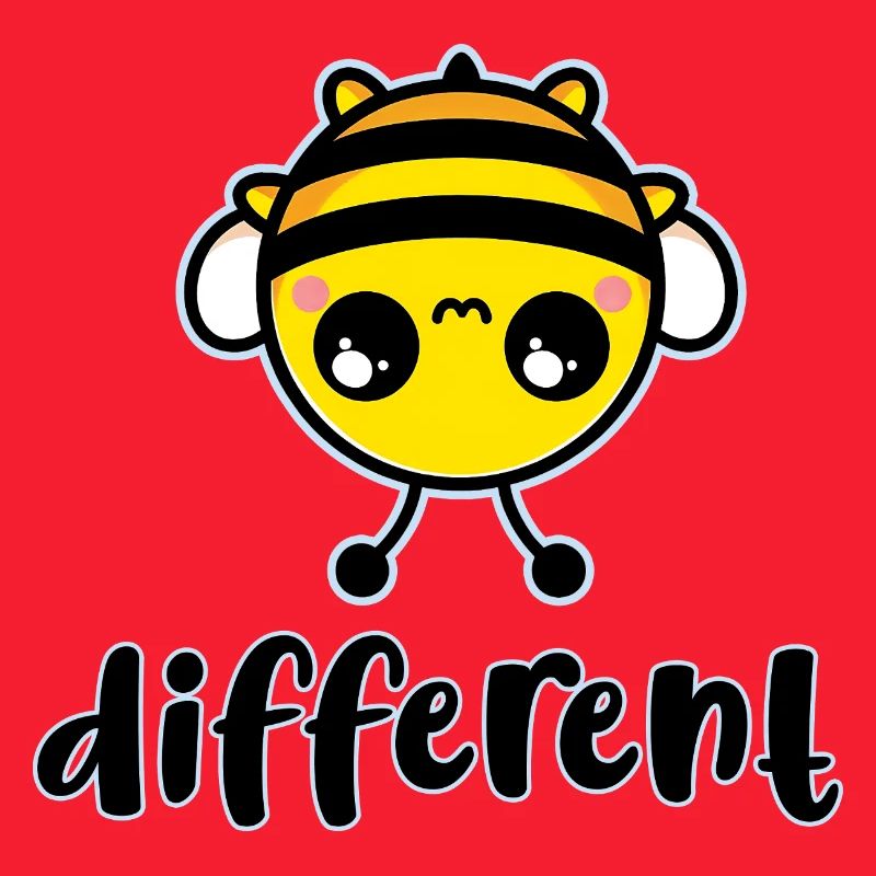 Bee Different Cute Character