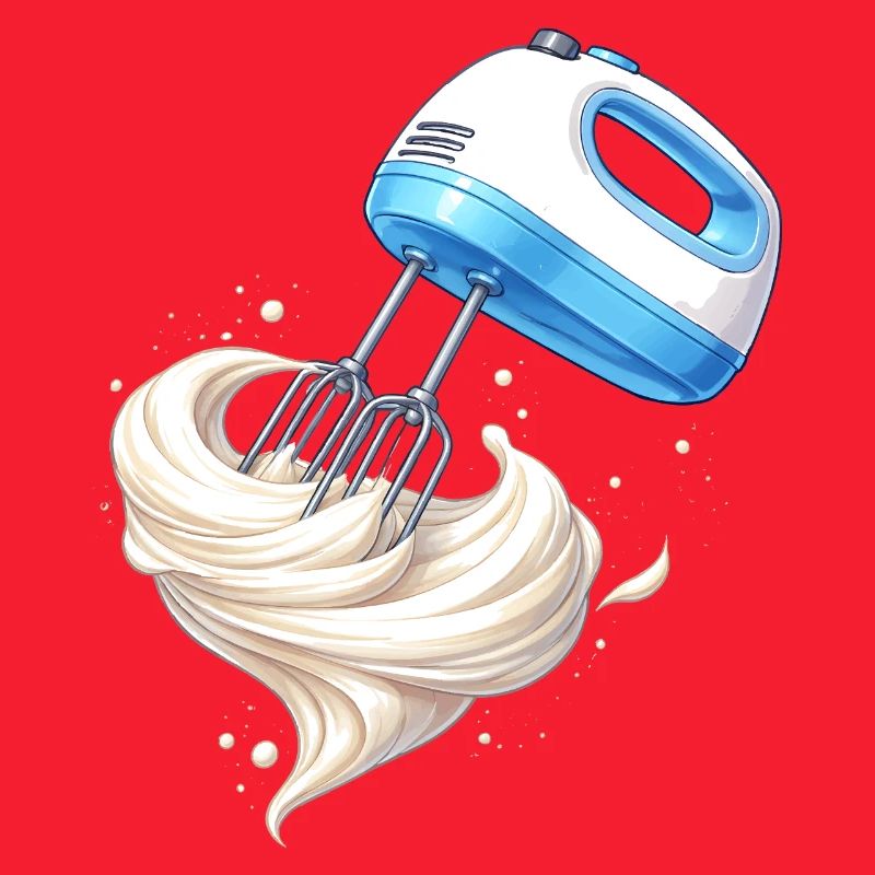 Conception de la batteuse à main à la crème fouettée