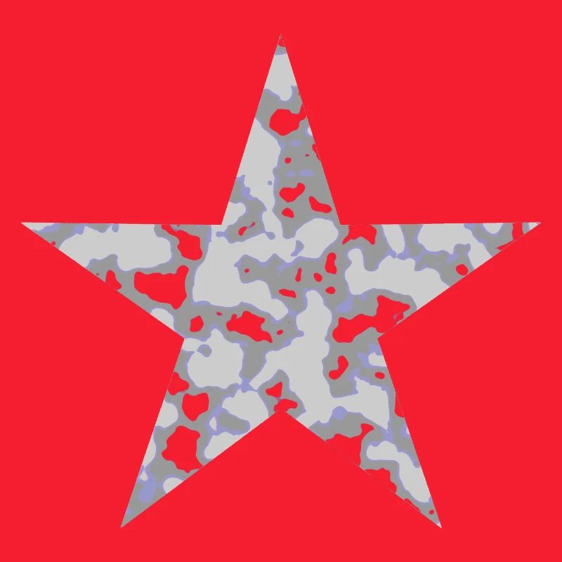 Stern Camouflage - Mit Löchern