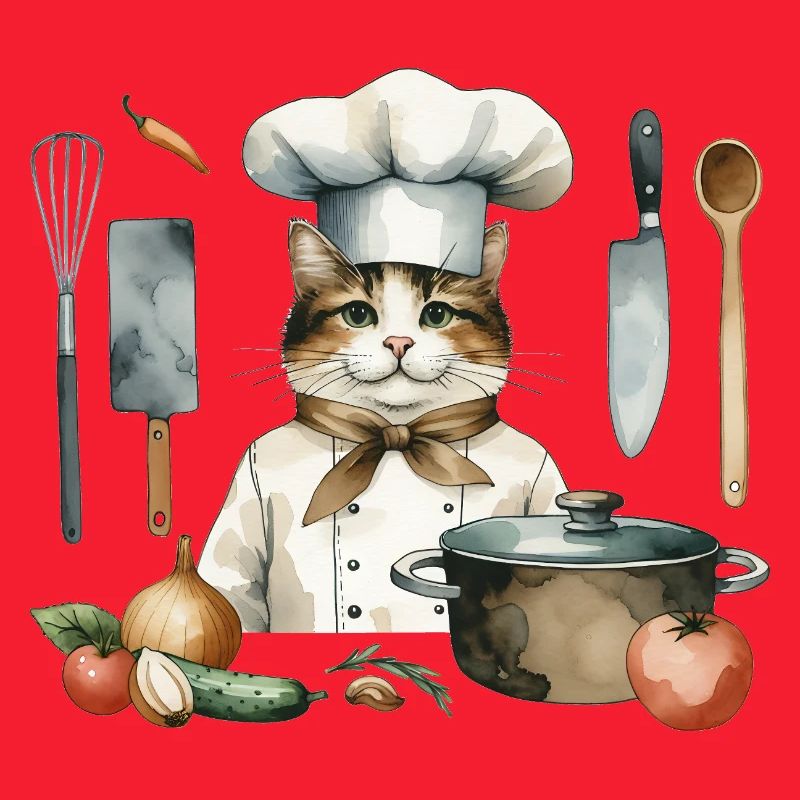 Gatto Cuoco Cuoco Gatti Cuoco Cuoco