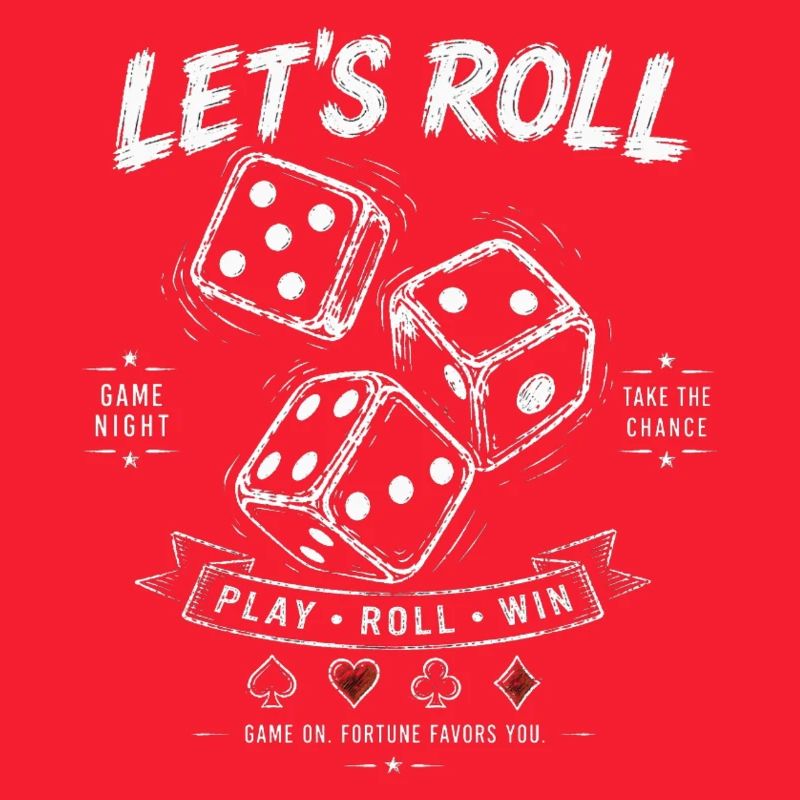 Let's Roll Dice – Spieleabend Geschenkidee