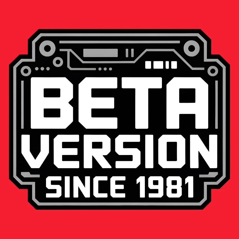 Retro Tech Logo Design