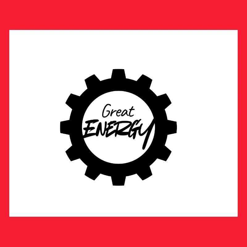 Große Energie Gear Muster