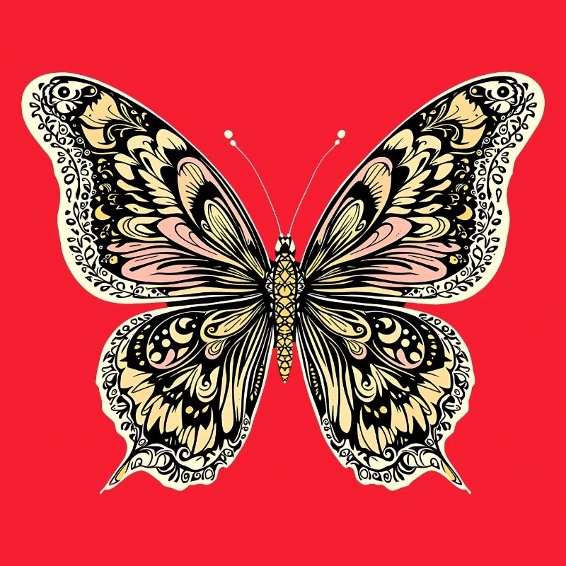 Boho Schmetterling