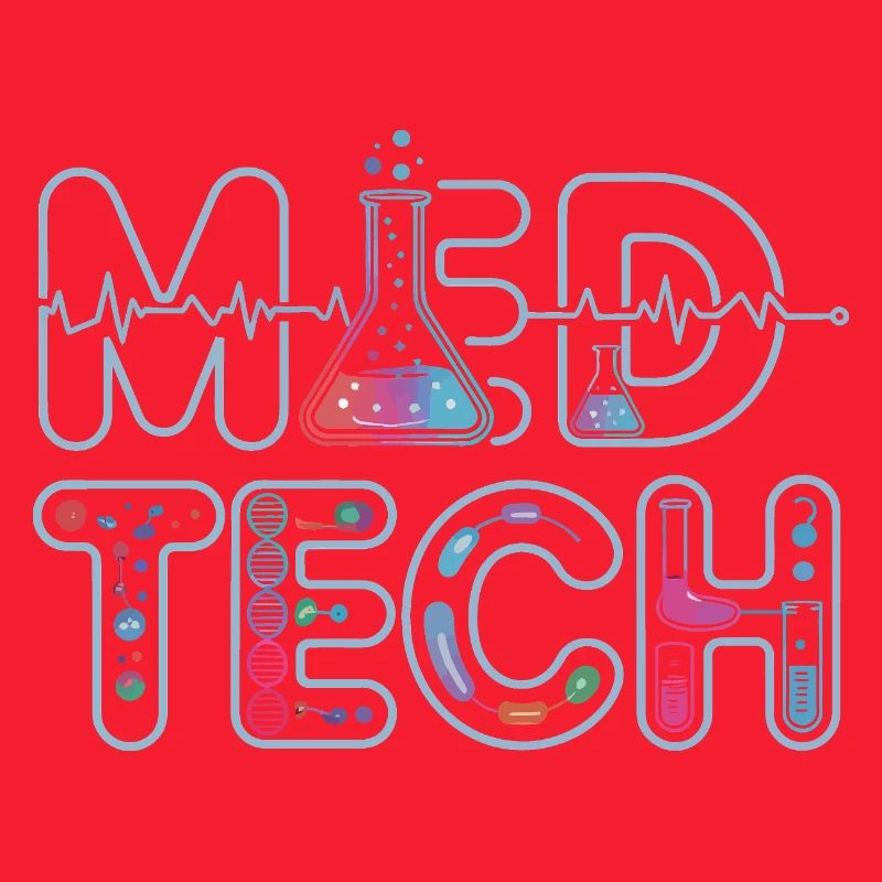 MedTech Laboratory Neon Science Design