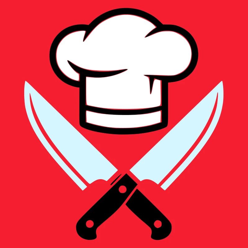 Chef's Hat Knife Logo