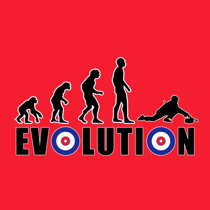EVOLUTION CURLING Eisstockschießen Geschenk Winter