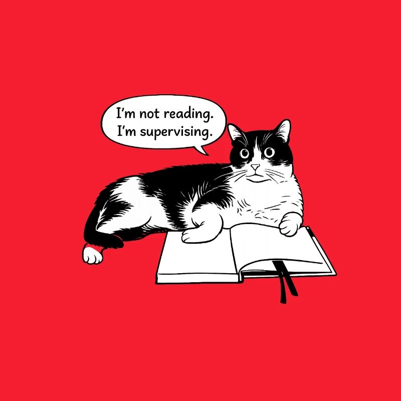 I'm not reading
