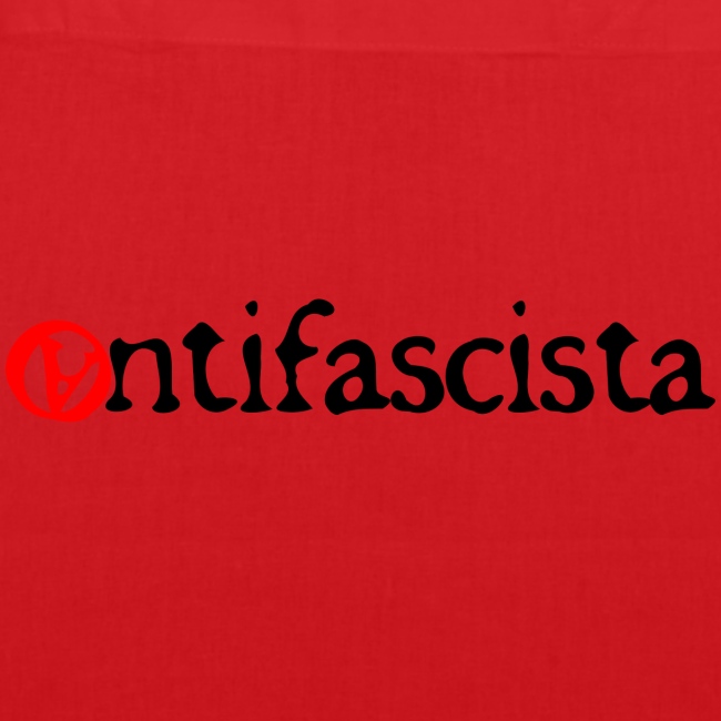 print antifascista a versal black