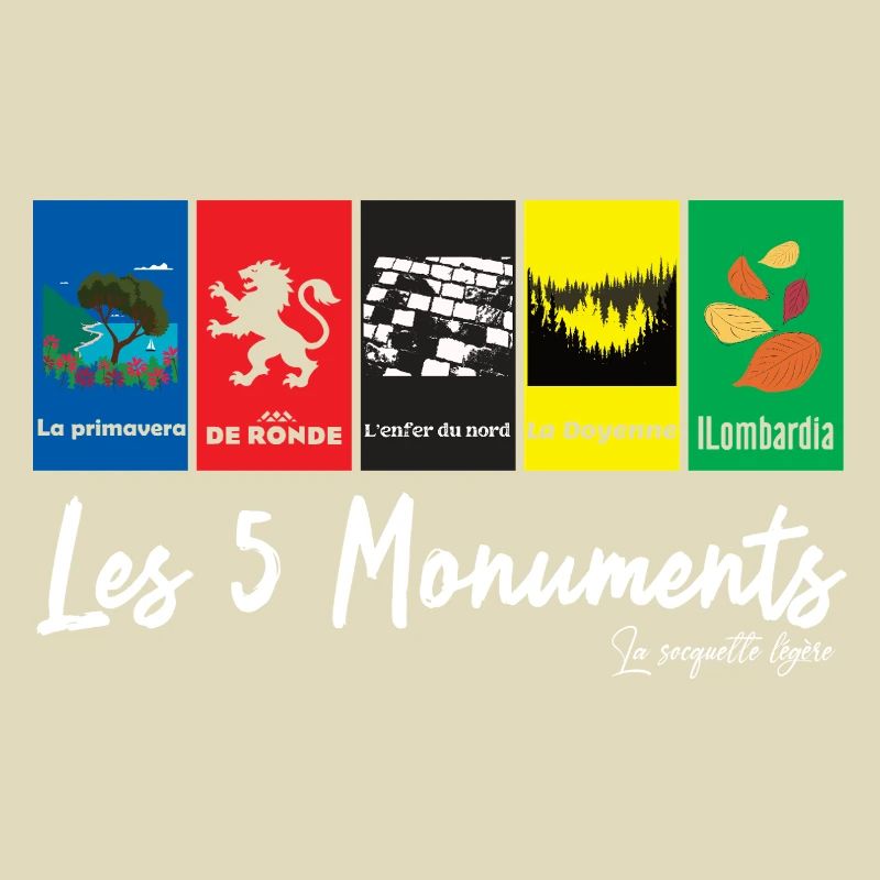 Les 5 Monuments - courses cyclistes