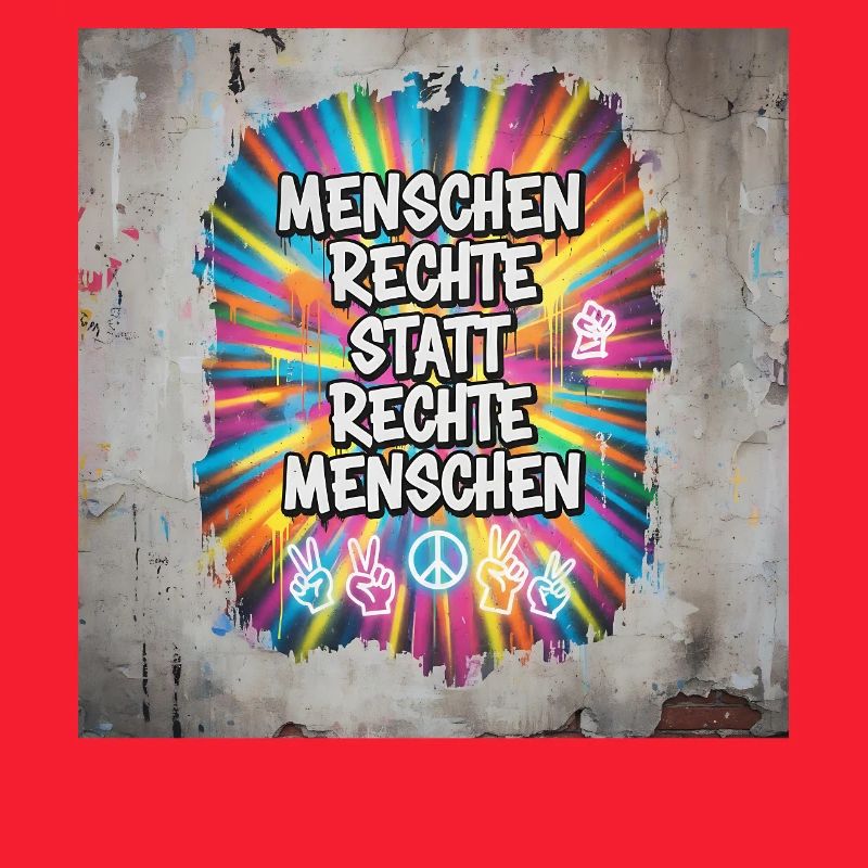 Menschenrechte statt rechte Menschen Statement