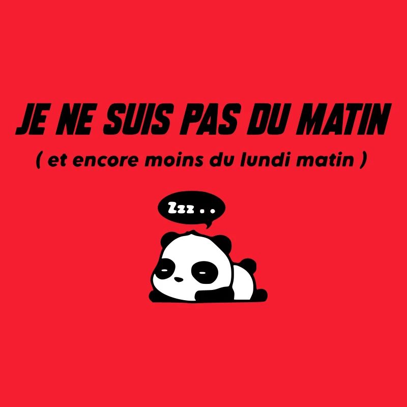 Sleeper Panda Illustration