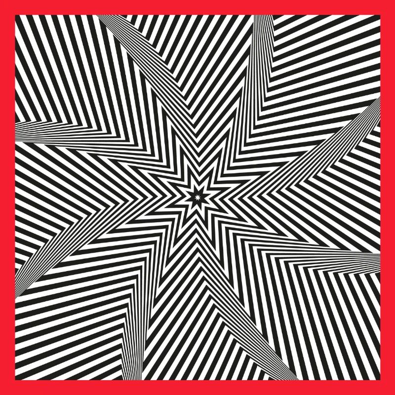 Starburst optisches Labyrinth