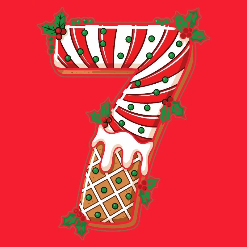 Weihnachts 7 Eisstiel Mistel