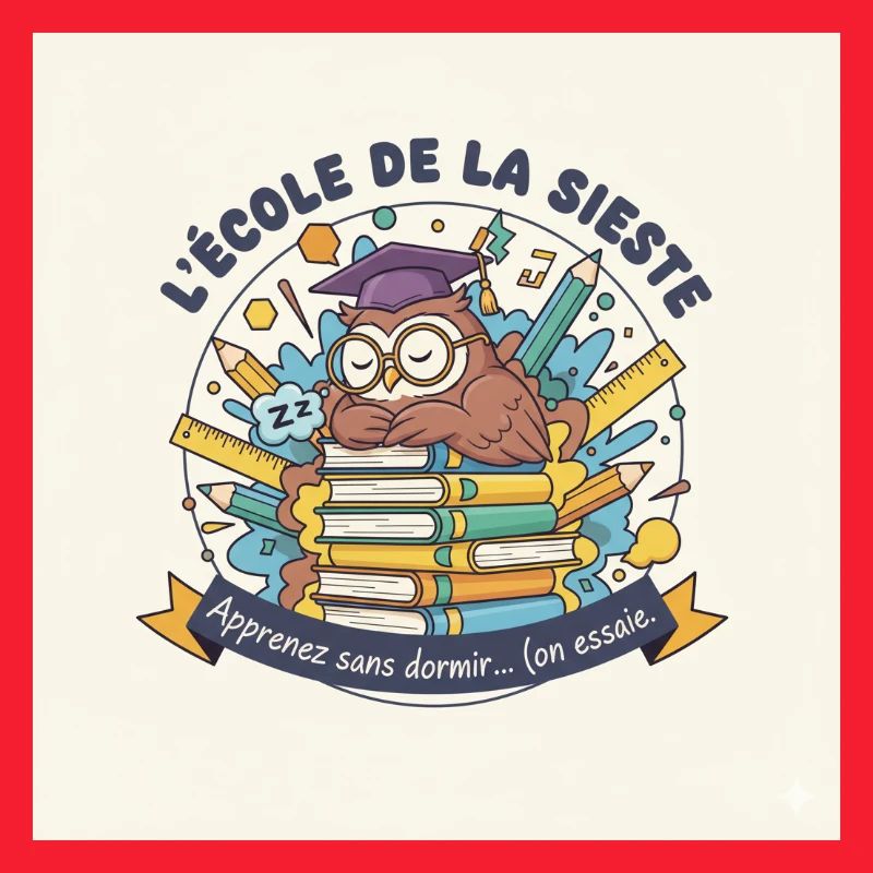 Schule der Eule Nickerchen Schüler