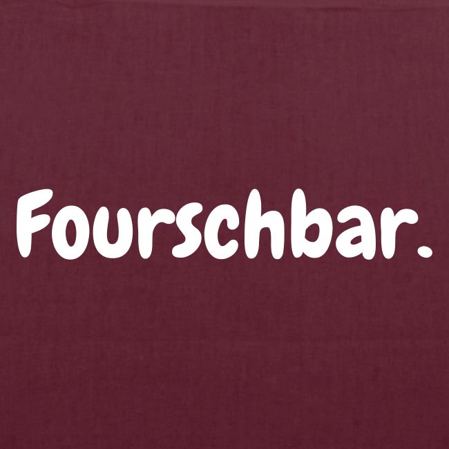 Fourschbar weiß
