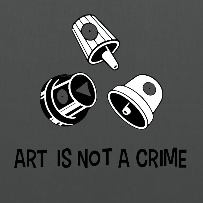 Art is not a crime - Tshirt - MAUSA Vauban