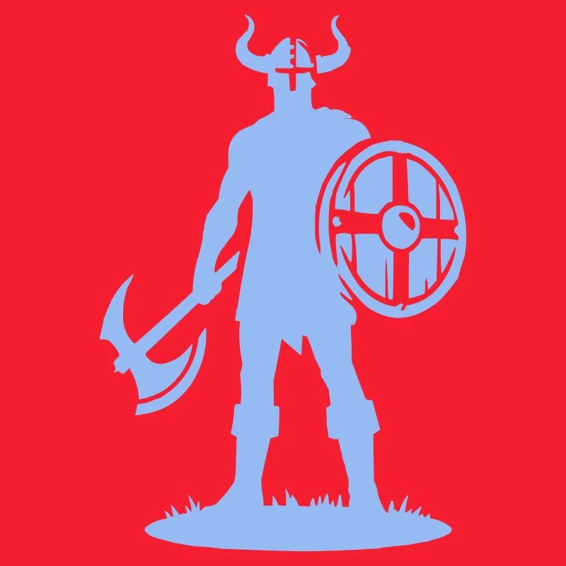 Viking Warrior with Shield