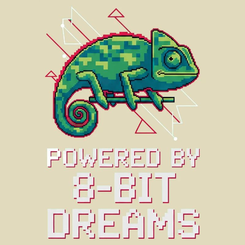 Powered 8-Bit Dreams – Pixel Chameleon