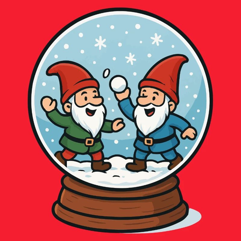 Dwarfs in a snow globe