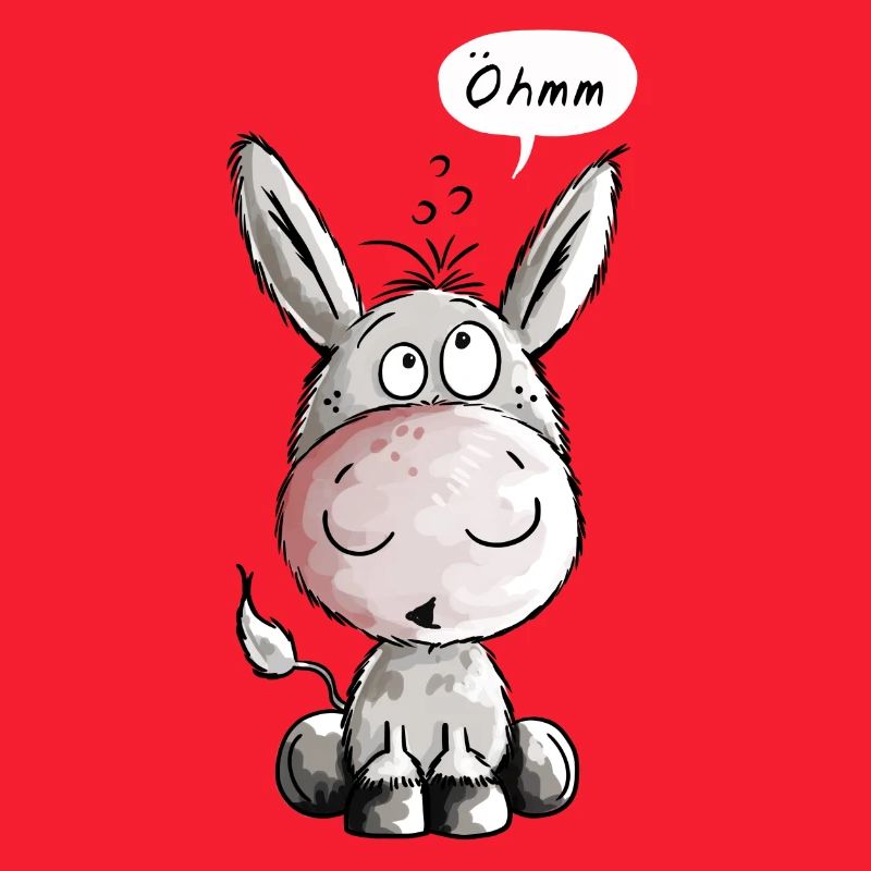 Öhmmm Esel - Eselchen - Comic - Tiere