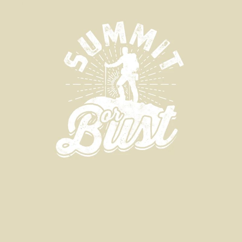 Gipfel oder Büste - Bergsteigen