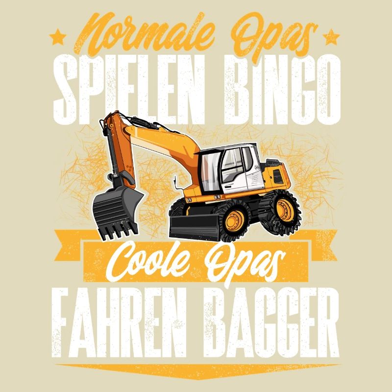 Baggerfahrer Opa