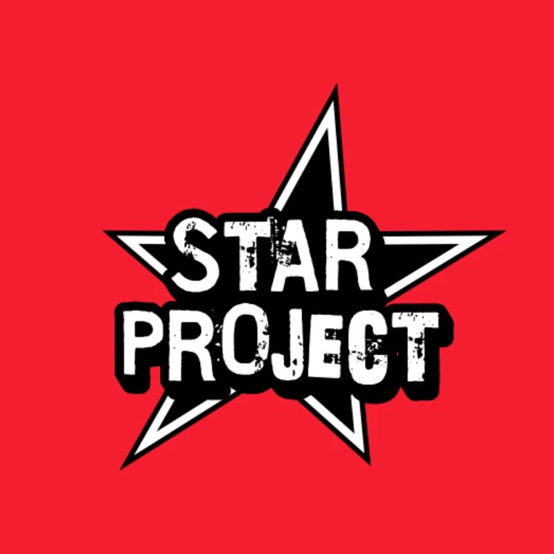 Sternenprojekt Grunge Logo