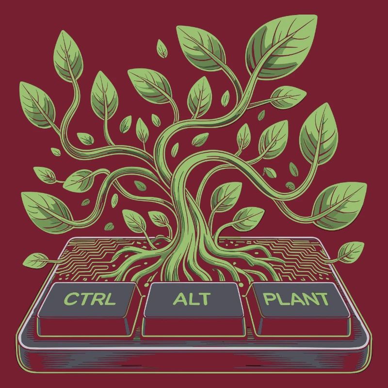 ctrl alt plant Garten Design