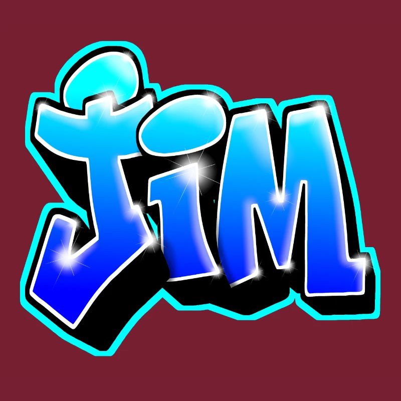 GRAFFITI NAME JIM