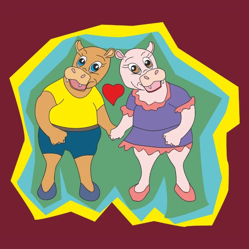 Süße Nilpferde