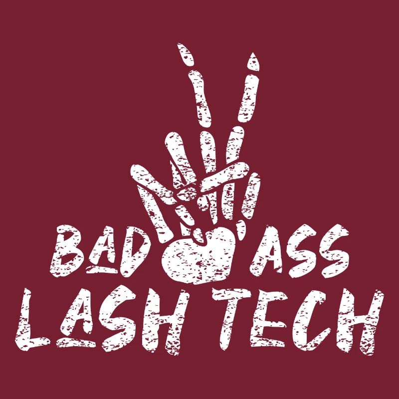 Bad Ass Lash Tech Wimperntechniker Wimpern Hallowe