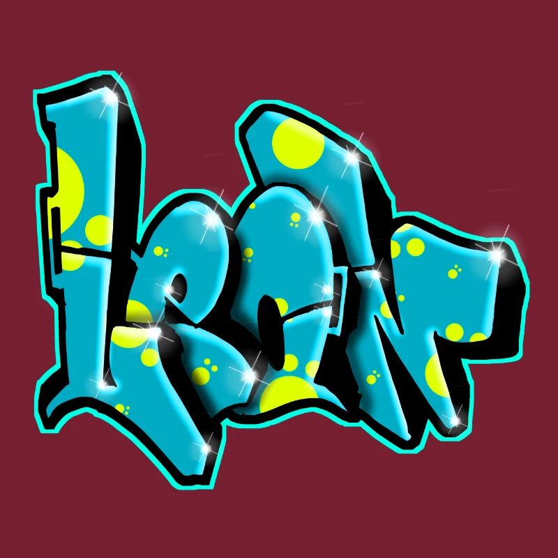 LEON GRAFFITI NAME print