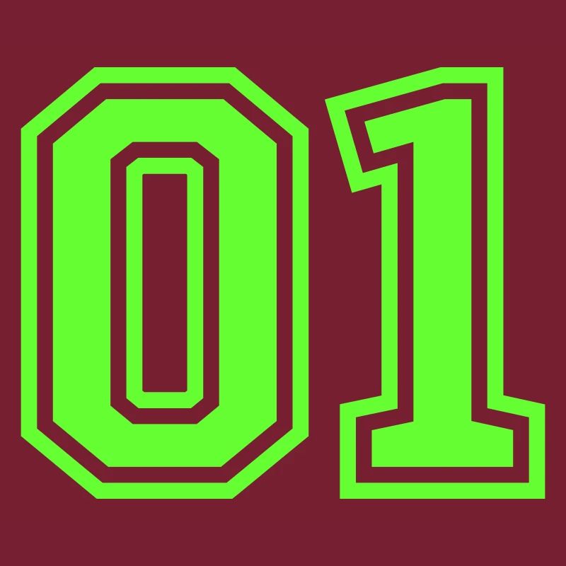 01 eins nummer
