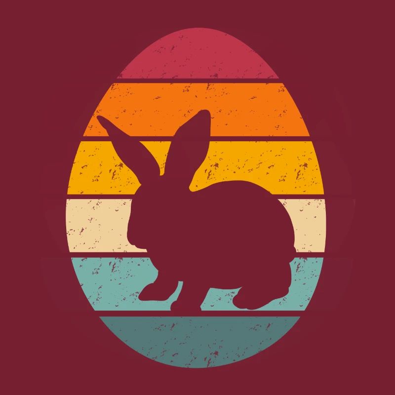Easter Egg with bunny