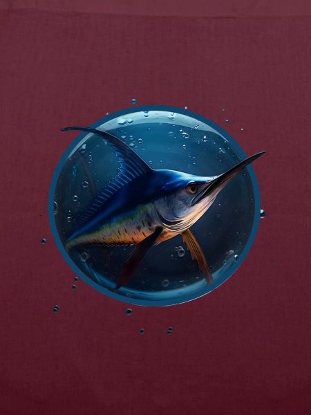 Marlin in blue Water