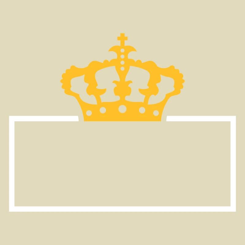 Shield king crown