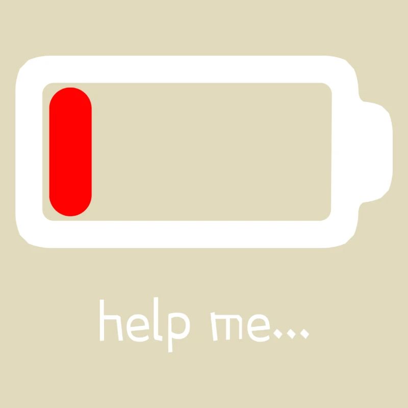 help me battery empty