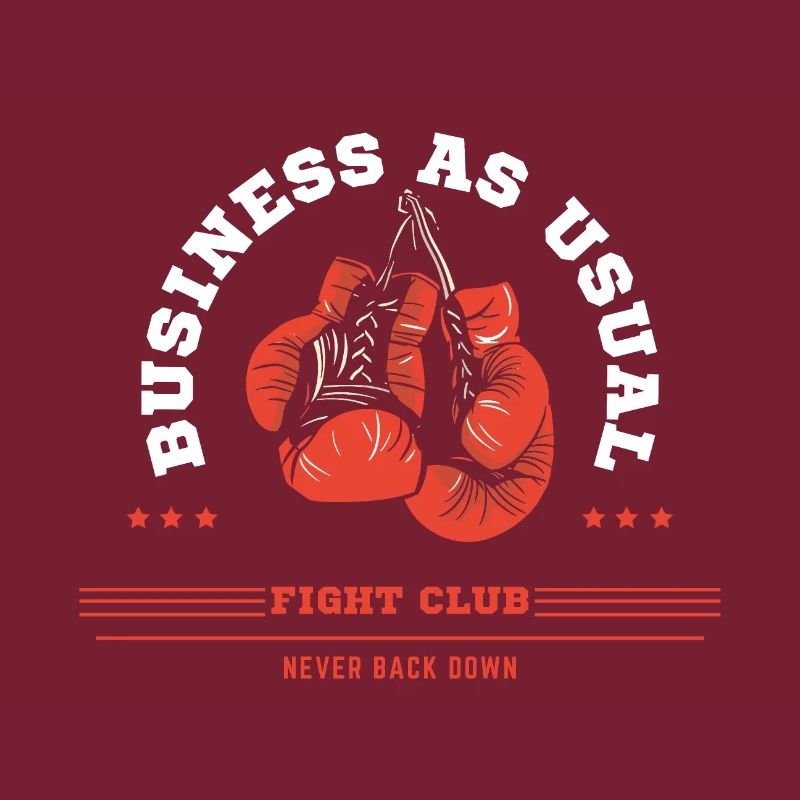 Never Back Down - Boxing Shirt