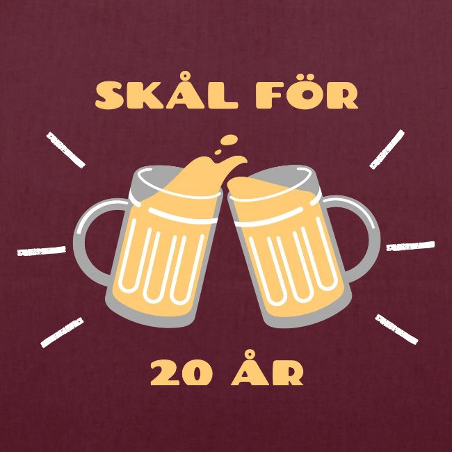 skål för 20 år