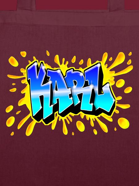 KARL SPLASH YELLOW GRAFFITI