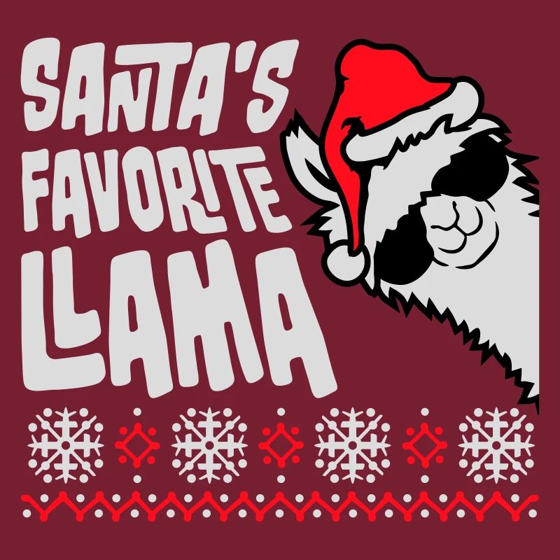 Les lunettes de soleil Llama Cool Side préférées du Père Noël