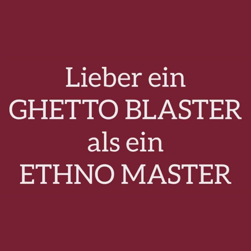 EthnoMaster Ghettoblaster