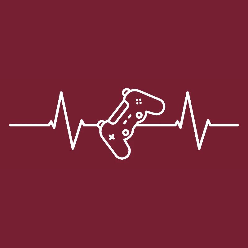 Heartbeat Gaming Design Geschenkidee