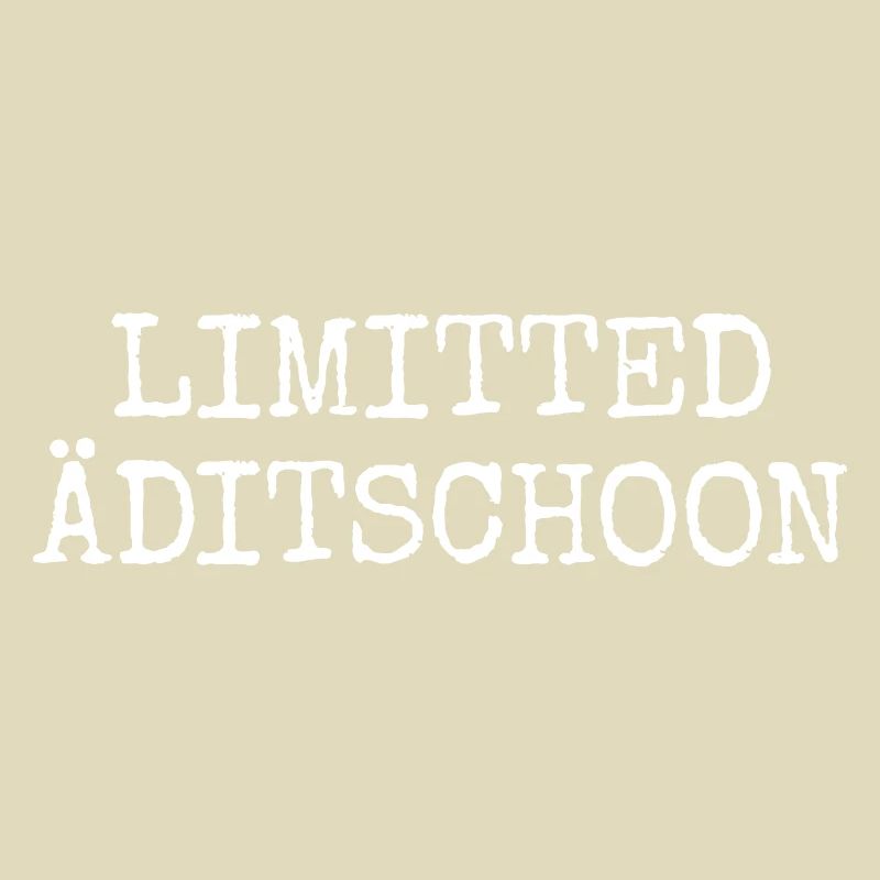 Limitted Äditschoon - Plattdeutsche Edition
