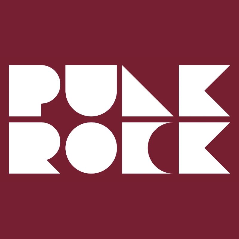 Conception de logo Punk Rock Bold