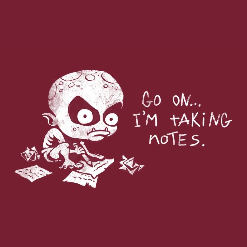 Ghoul Note (white version)